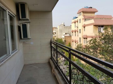 Balcony in 3 BHK Builder Floor at Kalkaji – for Rent