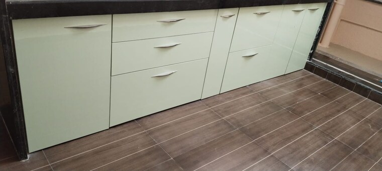 Kitchen, mahapragya-heights 3 Bedroom 1500 Sq.Ft. Apartment In Kharghar Navi Mumbai 9182124