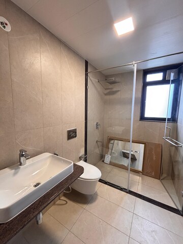 Bathroom in 3 BHK Apartment at Vaishnavi Premiere, St Johns Road – for Rent