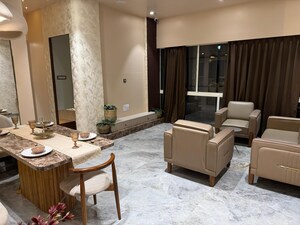 Living Room in 1 BHK Apartment at West Center Meridian Courts, Kandivali West – for Sale