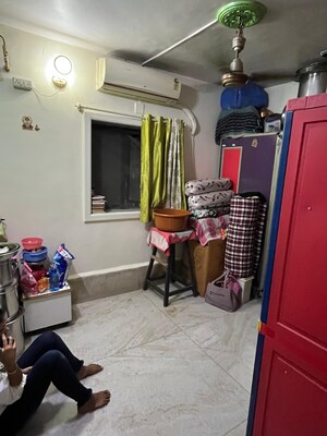 Living Room in 1 BHK Apartment at New Gulmohar CHS, Thane West – for Sale