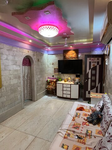 Living Room in 1 BHK Apartment at New Gulmohar CHS, Thane West – for Sale