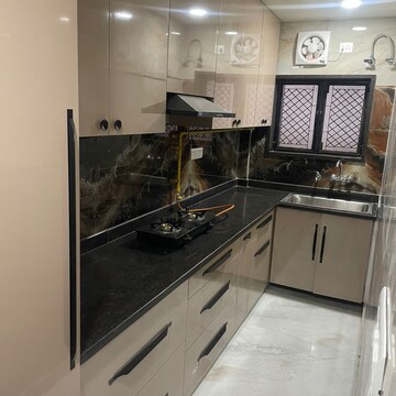 Kitchen in 2 BHK Apartment at Rohini Sector 11 – for Rent