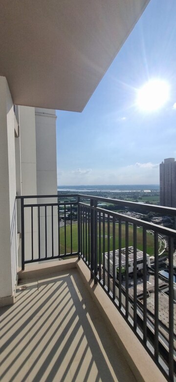Balcony in 2 BHK Apartment at Eldeco Live By The Greens, Sector 150 – for Rent