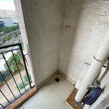 Balcony in 1 BHK Apartment at Lodha Palava City Lakeshore Greens, Hedutane – for Rent