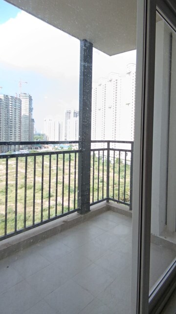 Balcony in 3 BHK Apartment at Eldeco Live By The Greens, Sector 150 – for Rent