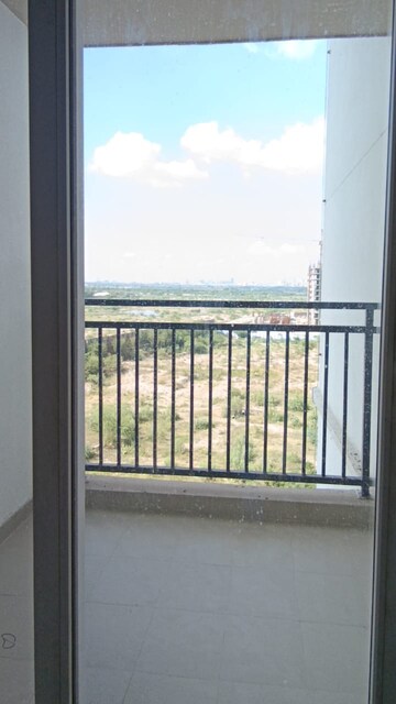 Balcony in 3 BHK Apartment at Eldeco Live By The Greens, Sector 150 – for Rent