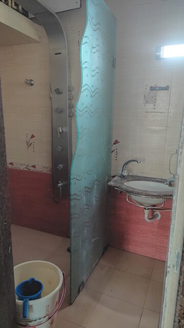 Bathroom in 2 BHK Apartment at Jalvayu Vihar Phase 2 and 3, Kharghar Sector 20 – for Rent