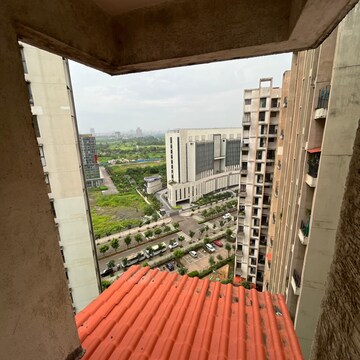 Balcony in 1 BHK Apartment at Lodha Palava City Lakeshore Greens, Hedutane – for Rent