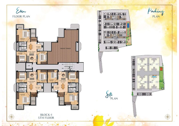 Master Plan, khanapara 3 Bedroom 1256 Sq.Ft. Apartment In Khanapara Guwahati 9182447