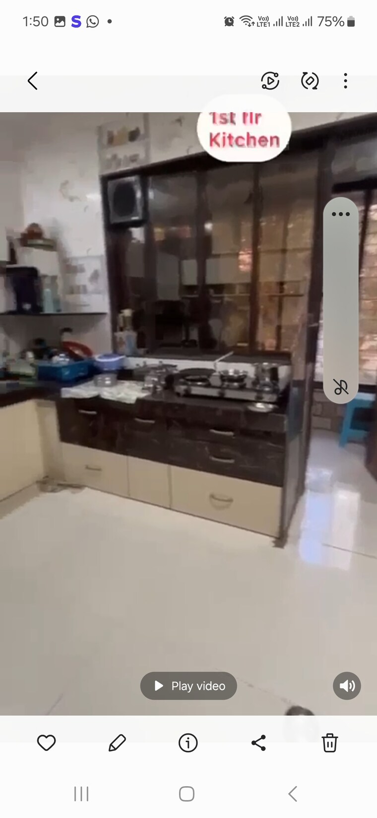 Kitchen, khanda colony 6+ Bedroom 1800 Sq.Ft. Independent House In Khanda Colony Navi Mumbai 9182581
