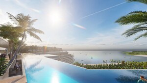 Swimming Pool in Studio Apartment at Bhutani Acqua Eden, Sancoale – for Sale