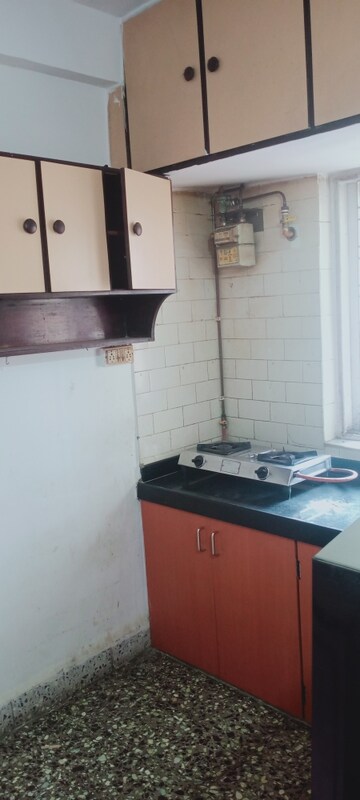Kitchen in 1 BHK Apartment at Takshila CHS, Andheri East – for Rent
