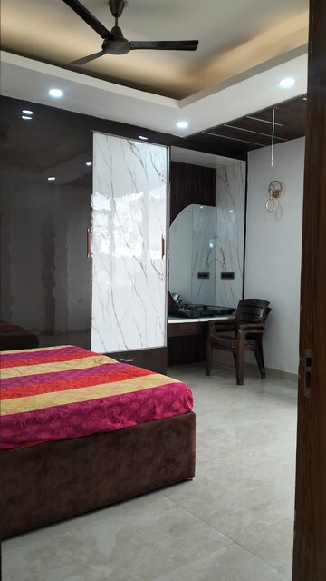 Bedroom in 4 BHK Builder Floor at Niti Khand I – for Rent