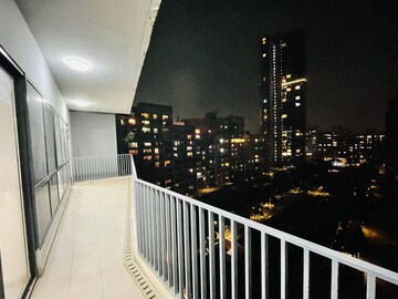 Balcony in 3 BHK Apartment at Ireo Skyon, Sector 60 – for Rent