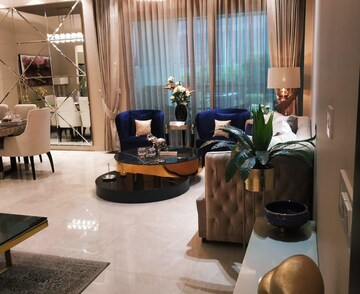 Living Room in 2 BHK Apartment at Artique Uptown Skylla, International Airport Road – for Rent