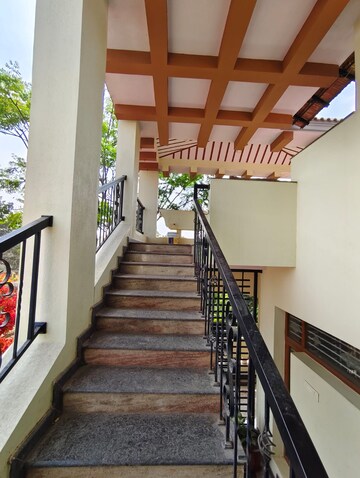 Staircase in 6 BHK Independent House at Nirman Nisarga, Bannerghatta Road – for Sale