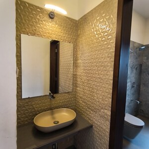 Bathroom in 3 BHK Apartment at Paradise Sai World Dreams, Kalyan Shilphata Road – for Sale