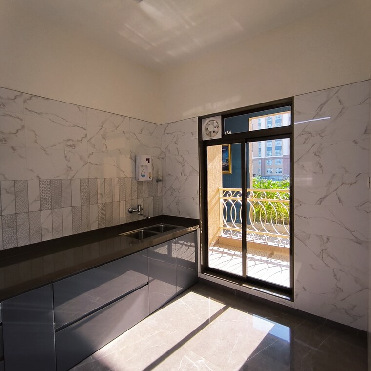 Kitchen, paradise-sai-world-dreams 3 Bedroom 1194 Sq.Ft. Apartment In Kalyan Shilphata Road Thane 9182614