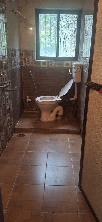 Bathroom in 1 BHK Independent House at Mahape – for Rent