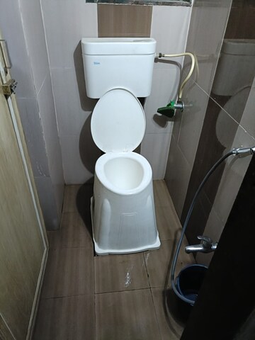 Bathroom in 1 BHK Apartment at Shreeji Residency Kalwa, Kalwa – for Rent