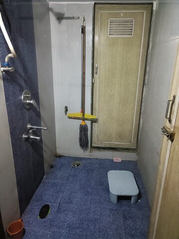 Bathroom in 1 BHK Apartment at Shreeji Residency Kalwa, Kalwa – for Rent