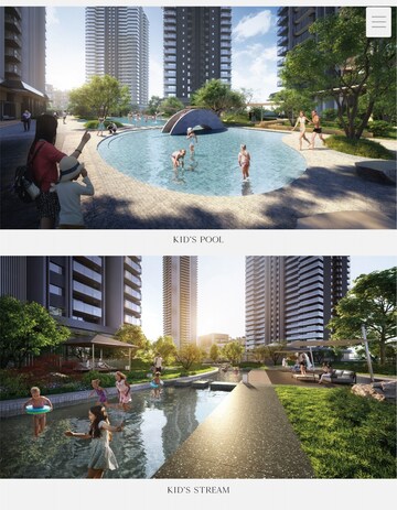 3 BHK Apartment – Exterior View View at Krisumi Waterside Residences, Sector 36a - for Sale