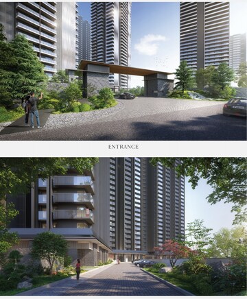 3 BHK Apartment – Exterior View View at Krisumi Waterside Residences, Sector 36a - for Sale