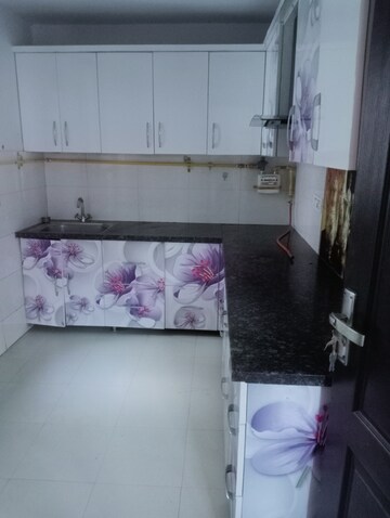 Kitchen in 3 BHK Apartment at Unitech Uniworld Gardens 2, Sector 47 – for Rent