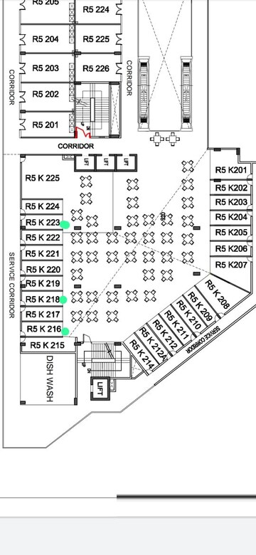 Floor Plan in  Shop at M3M Capital, Sector 113 – for Sale