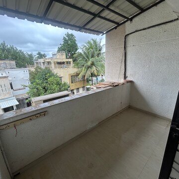 Balcony in 3 BHK Apartment at Mahatma Nagar – for Rent