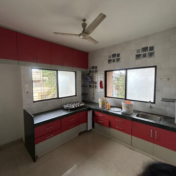 Kitchen in 3 BHK Apartment at Mahatma Nagar – for Rent