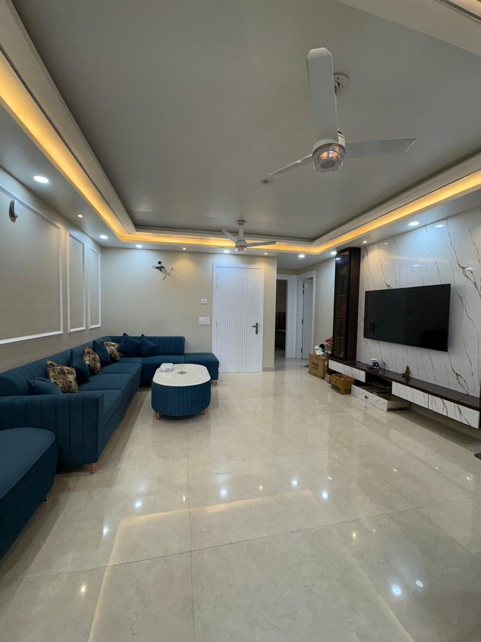 3 BHK + Study Room Builder Floor For Rent in Freedom Fighters Enclave