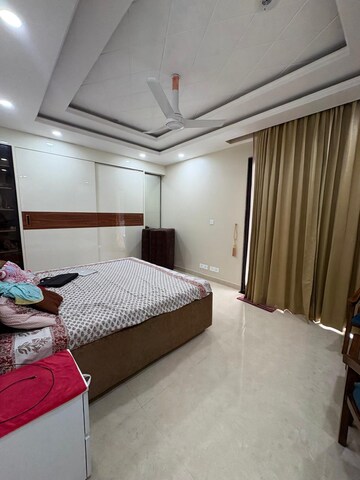 Bedroom in 3 BHK Builder Floor at Freedom Fighters Enclave – for Rent