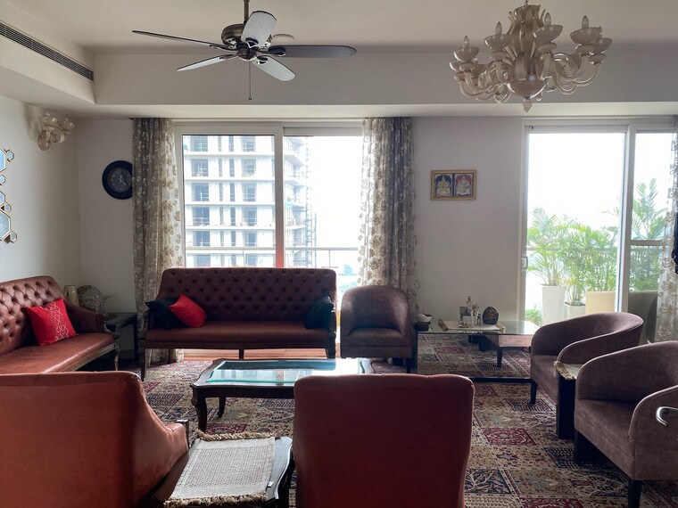 Living Room, mahindra-luminare 3 Bedroom 2985 Sq.Ft. Apartment In Sector 59 Gurgaon 9182887