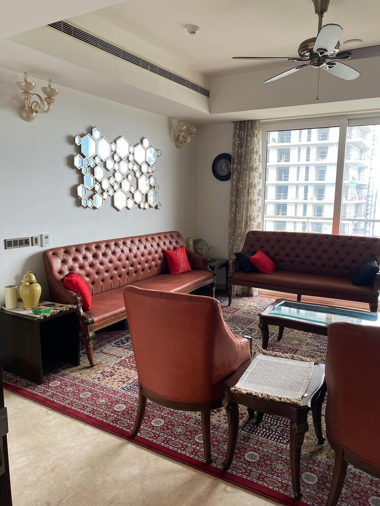 Living Room, mahindra-luminare 3 Bedroom 2985 Sq.Ft. Apartment In Sector 59 Gurgaon 9182909