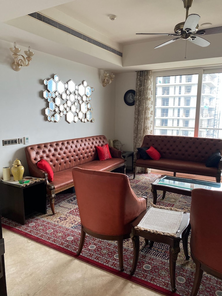 Living Room, mahindra-luminare 3 Bedroom 2985 Sq.Ft. Apartment In Sector 59 Gurgaon 9182909