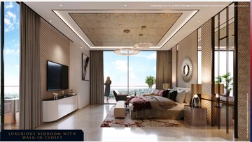 Master Bedroom in 3 BHK Apartment at TREVOC Royal Residences, Sector 56 – for Sale