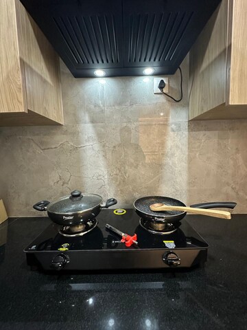 Kitchen in 1 BHK Apartment at FAOA, Sector 53 – for Rent