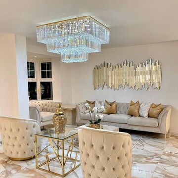 Living Room in 3 BHK Apartment at Elan The Presidential, Sector 106 – for Sale