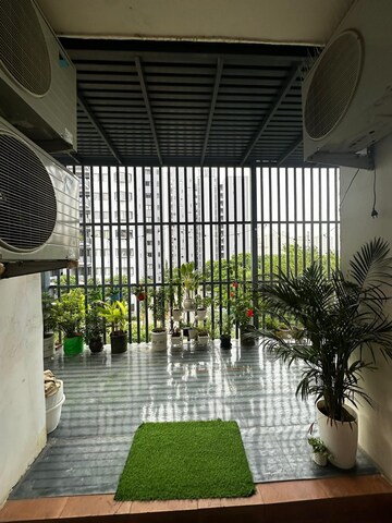 Balcony in 4 BHK Apartment at Ireo Skyon, Sector 60 – for Rent