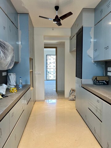 Kitchen in 3 BHK Apartment at Adani Ten BKC, Bandra East – for Rent