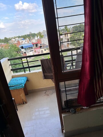 Balcony in 3 BHK Apartment at Sri Ram Gold Line Residency, Faizabad Road – for Rent