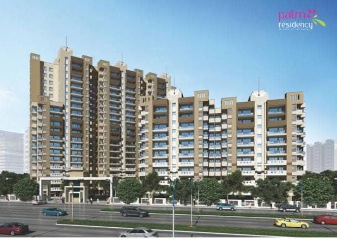 2.5 BHK + Study Room Apartment For Sale in RAS Palm Residency