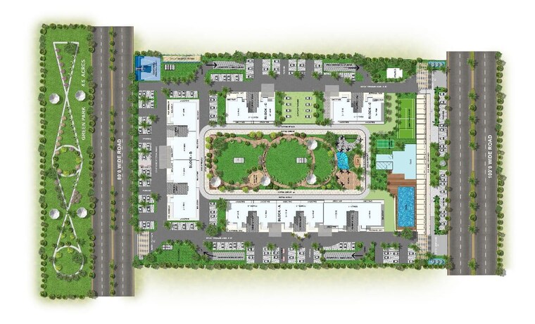 Master Plan, sector 88 3 Bedroom 1563 Sq.Ft. Apartment In Sector 88 Mohali 9183013