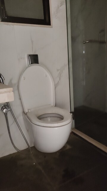 Bathroom in 2 BHK Apartment at Omkar Raga, Chembur – for Rent
