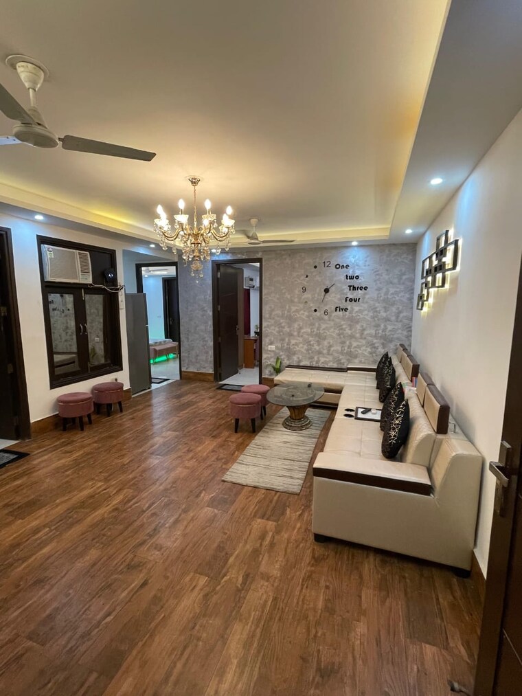 Living Room, saket 3 Bedroom 1500 Sq.Ft. Builder Floor In Saket Delhi 9183165