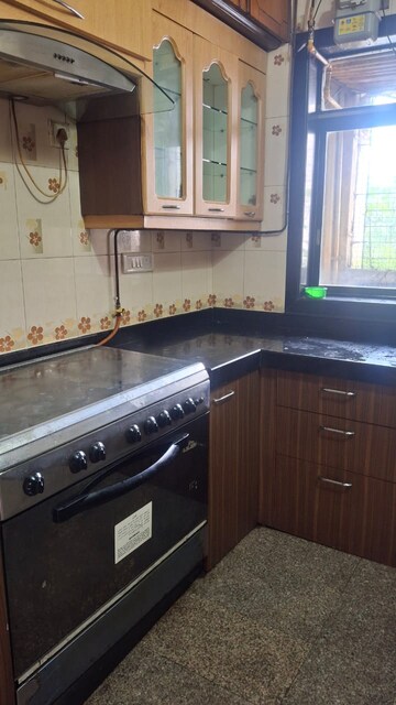 Kitchen in 2 BHK Apartment at Shubham Chs Kopar Khairane, Airoli Sector 20 – for Rent