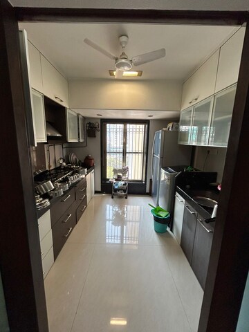 Kitchen in 2 BHK Apartment at Atlanta Heights, Prabhadevi – for Rent