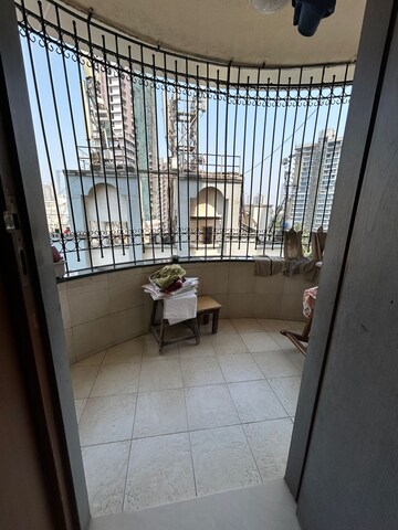 Balcony in 2 BHK Apartment at Atlanta Heights, Prabhadevi – for Rent